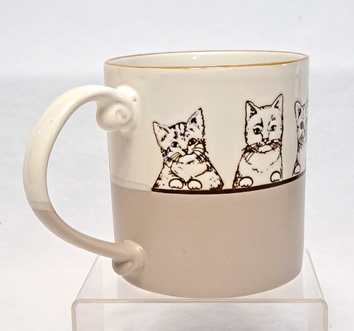 Tazza caffè Spectrum Designz gattini gatto in rilievo 21 oz decorazione gres 2023 - Foto 6 di 10