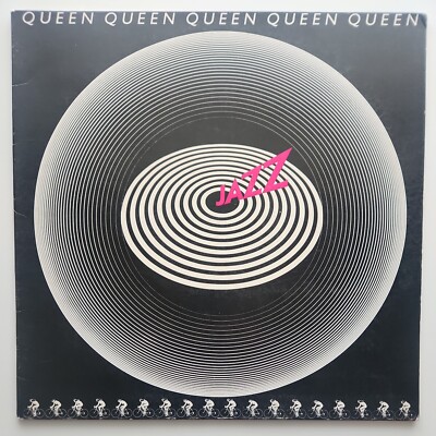 Queen Jazz LP Vintage Vinyl Record 1978 1st Edition 