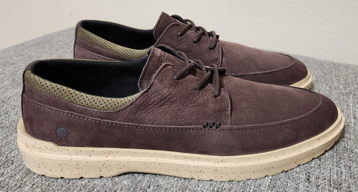 Sperry Cabo II Oxford Brown Leather Shoes STS254589 New 