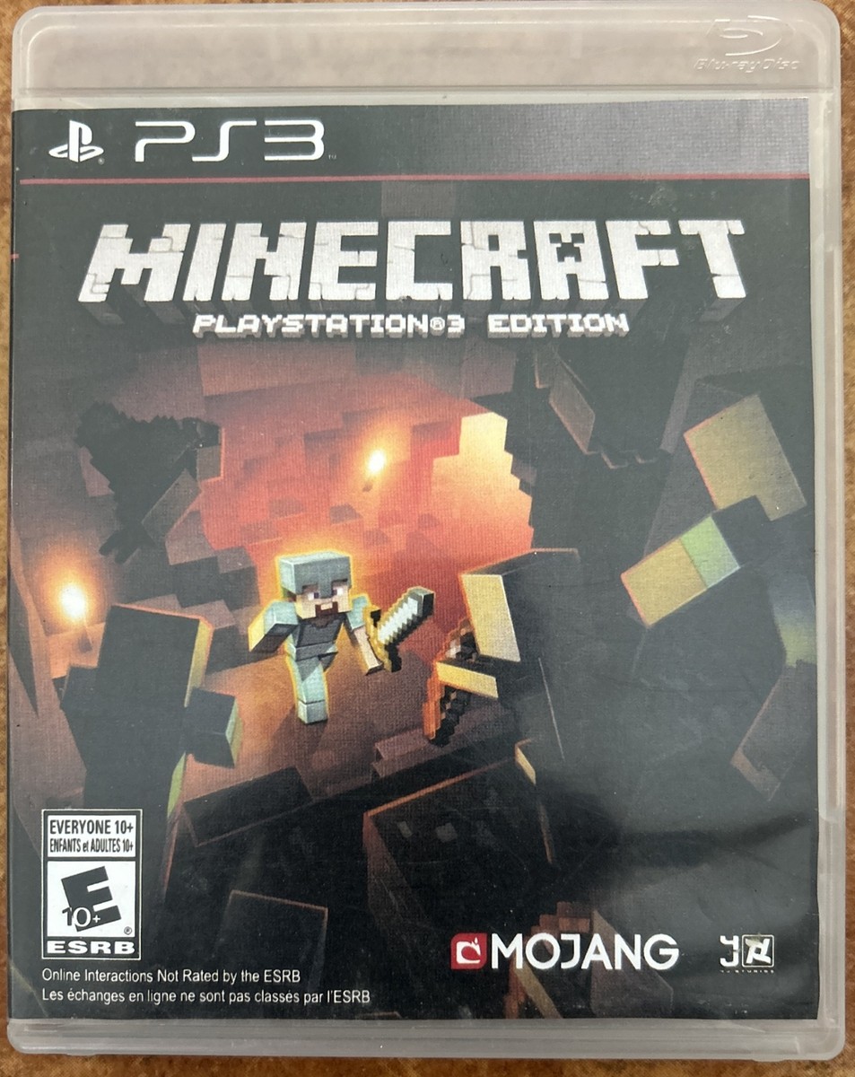 Minecraft (PlayStation 3, 2014) Tested / No Manual / Replacement 2
