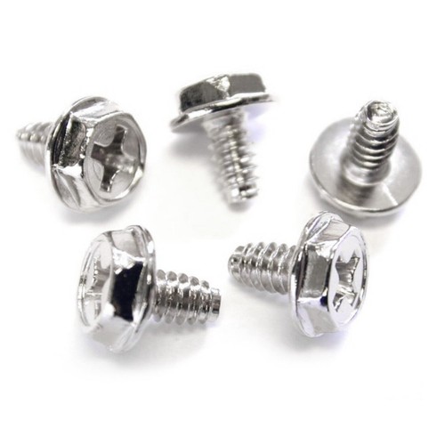 StarTech SCREW6_32 Replacement PC Mounting Screw #6-32 x 1/4in Long Standoff 50s - 第 1/3 張圖片