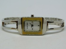 Nine West 9W/1161 Three-Hand Quartz Analog Women's Watch Sz. 6 1/4" New Battery