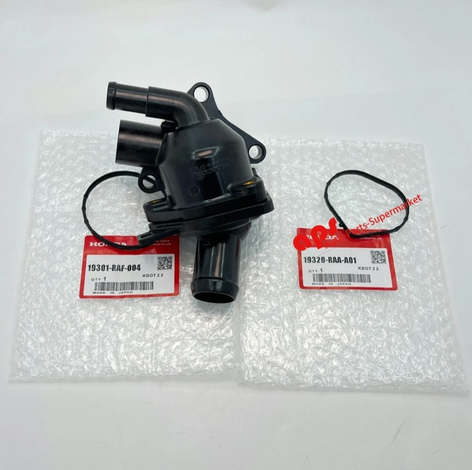 Conjunto de cubierta de termostato OEM + carcasa para 06-15 Honda Civic Si CR-V Acura ILT Foto 3 de 4