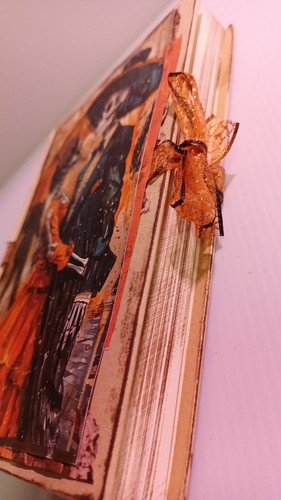 Handmade Altered Junk Journal Day Of The Dead Dia De Los Muertos Blank Notebook - Picture 2 of 16