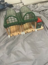 Thomas  Friends Wooden Railway Train Tank Engine - Talking Knapford Station GUC