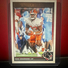 Panini 2024 Score Ruke Orhorhoro #358 Rookie RC Atlanta Falcons NFL Card. rookie card picture