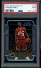 LeBron James Rookie Card 2003-04 Bowman Chrome #123 PSA 9