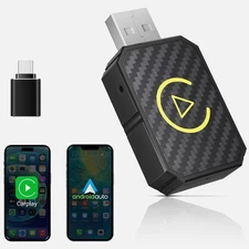 2025 Mini Apple Carplay Wireless Adapter and Android Auto Wireless Adapter USA