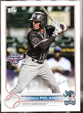 2022 Topps Pro Debut #PD-190 Federico Polanco Baseball NM