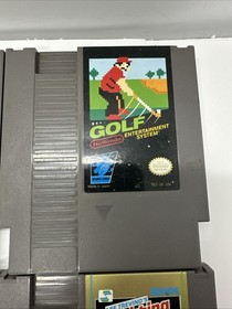 NES Golf Games Nintendo Entertainment System Cleaned & Tested Free Shipping