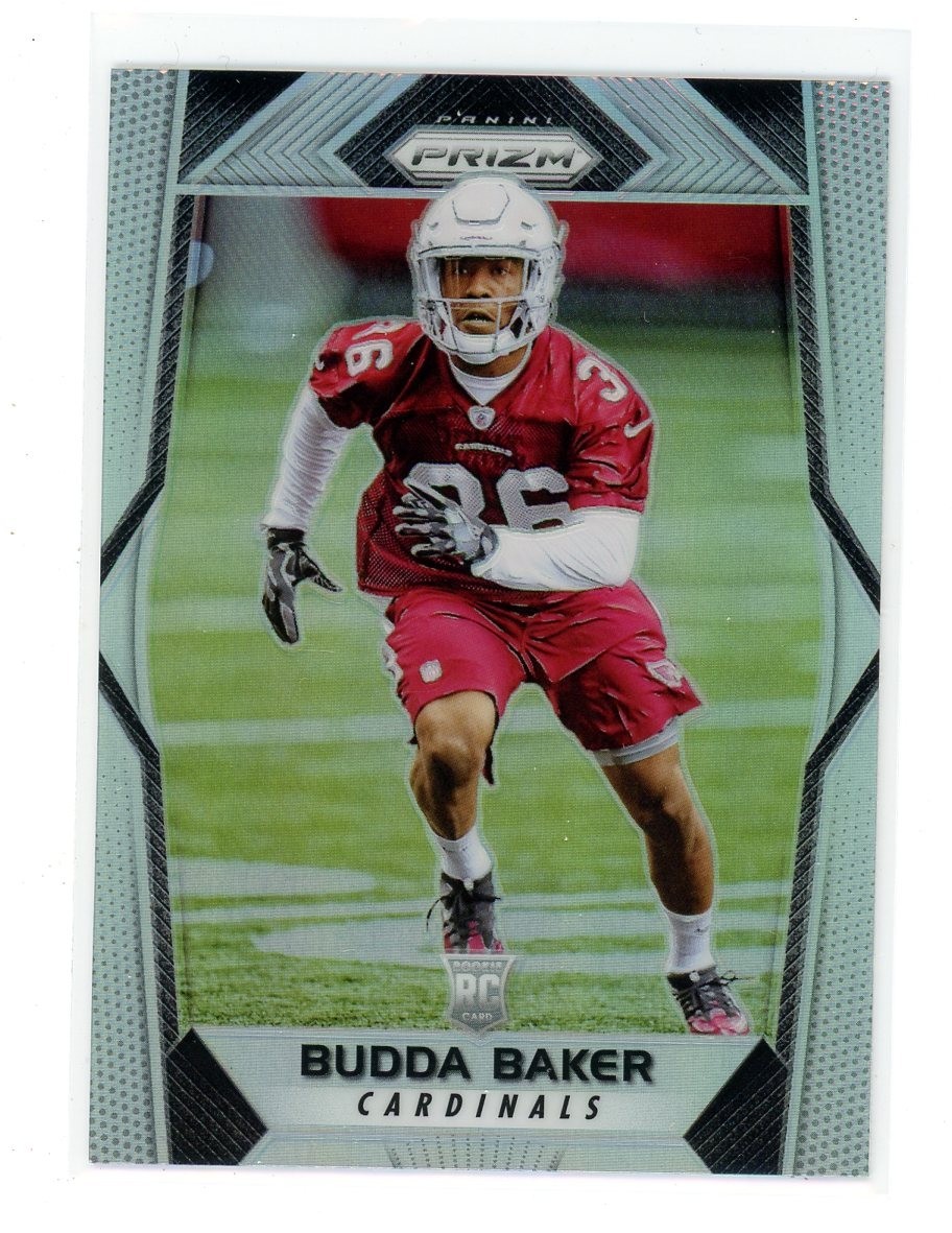 2017 Panini Prizm BUDDA BAKER Silver Prizm #256 Rookie Card RC Arizona Cardinals