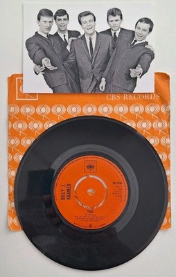 Billy J Kramer'' 1941 '' CBS Records 1968 UK Original 7''Single 45rpm Rare