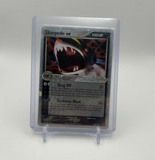 Pokémon Sharpedo ex EX Holo Ultra Rare 104/107 Deoxys English 2005 100 HP on eBay