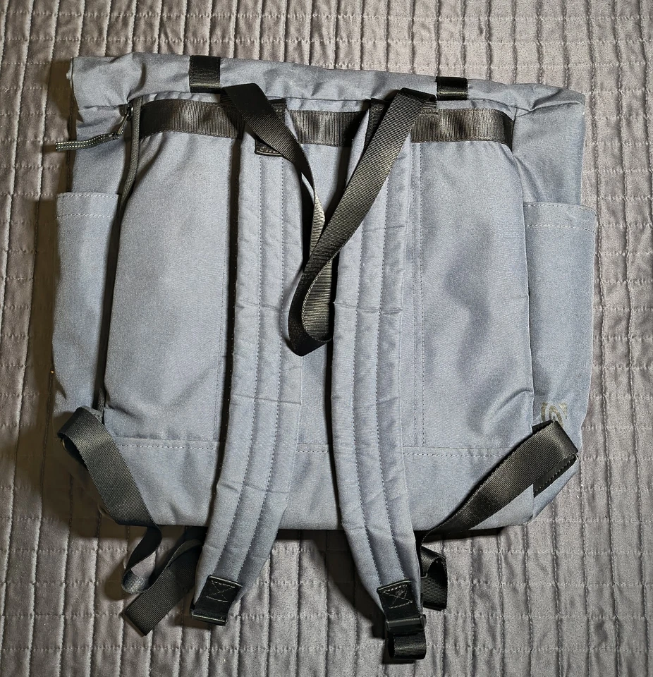 Timbuk2 Gray Messenger Laptop Commuter Bag Backpack - Image 3 of 4