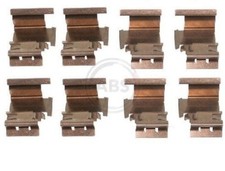 A.B.S. Zubehörsatz, Scheibenbremsbelag Hinten Vorne 1298Q