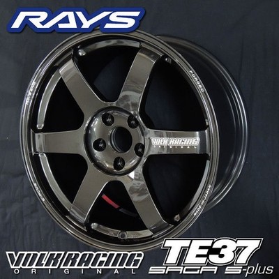RAYS VOLK TE37 SAGA S-plus 18x8.5 +45 5x100 w/225/40R18 (Set of 4)