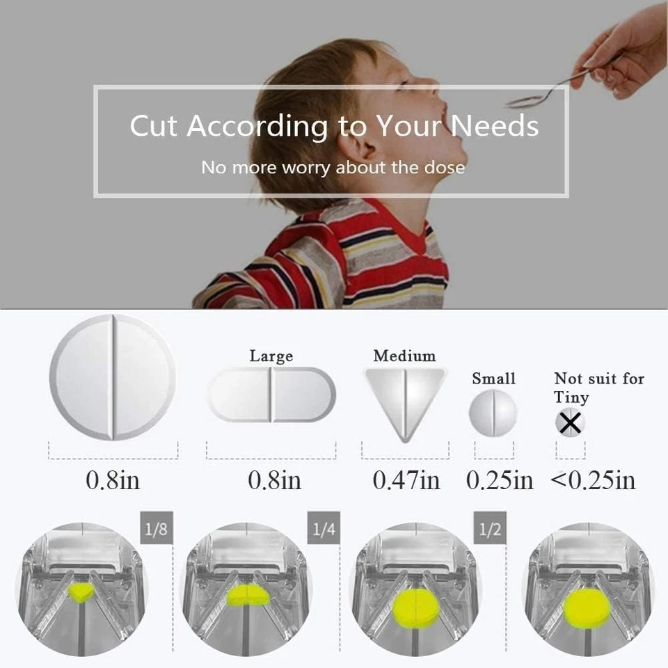 JohnBee Vitamin Pill Cutter: Compact & Waterproof, Ideal for Home & Travel - Image 4 of 4
