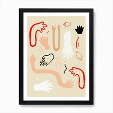 To Feel Art Print Framed Wall Art Poster Canvas Print Picture