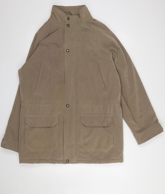 Brauner Parka Mantel Herren UK Größe M BHS