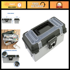 13" Tackle Box Tool Organizer - Craft Storage, Fishing Gear, Art Supplies, Gif