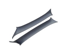 A Pillar Molding Pair 1995-1999 Dodge Plymouth Neon 2 Door Only Mist Gray