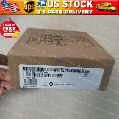1PCS Sealed for Siemens 6ES7 332-5HF00-0AB0 6ES7332-5HF00-0AB0 PLC New In Box US