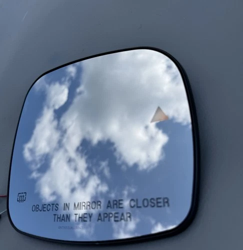 10-16 CHRYSLER TOWN & COUNTRY RIGHT DOOR MIRROR GLASS BLIND SPOT HEATED OEM