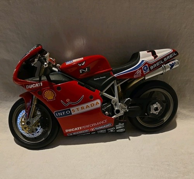 #ad Ducati Performance 998 Troy Bayliss Motorbike Model Toy $30.00