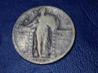 1928 STANDING LIBERTY 25c Quarter Coin Ungraded G  oo