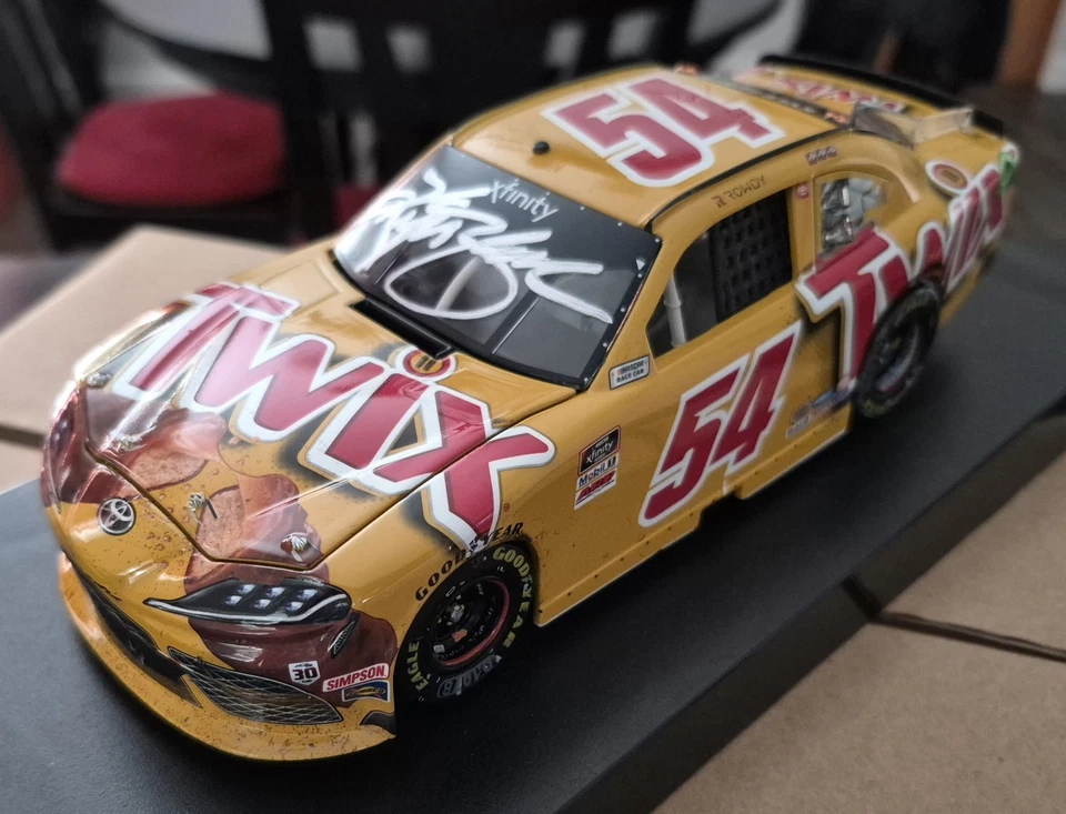 2021 Kyle Busch Lionel Twix Texas Race Win Autographed KBM COA 1 of 48 - Image 2 of 4