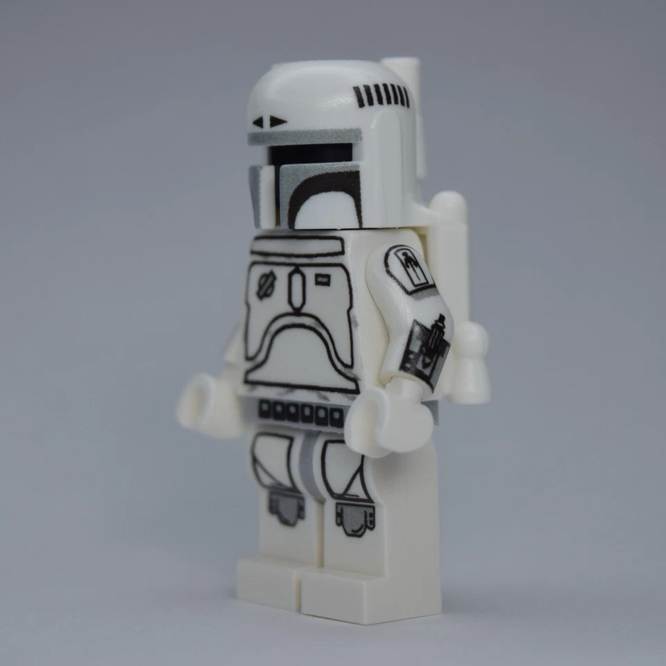 LEGO Star Wars Clásico Ciudad Nube Prototipo Boba Fett Minifigura Foto 2 de 3