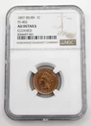 1897 Indian Cent PCGS AU Details Cleaned MPD FS-402 89/89