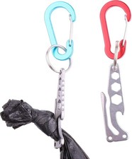 Dog Poop Bag Holder Leash Waste Carrier Holder Pets Hands Knot Holder