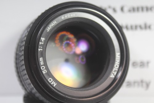 1yrWarranty MINT Minolta MD 50mm f1.4 manual lens prime New MD NMD for X SRT SR - Picture 18 of 22