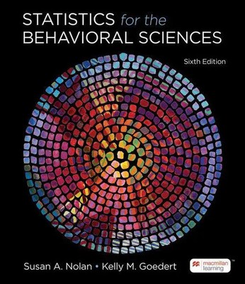 Susan A. Nolan (u. a.) | Statistics for the Behavioral Sciences | Taschenbuch