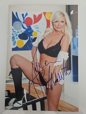VIVIAN SCHMITT XXL FOTO Autogramm Original Signiert Autograph Signed Foto 20x30 