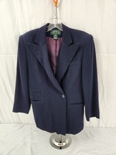 Lauren Ralph Lauren Women's Blazer Size 6p Navy