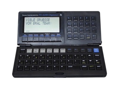   Texas Instruments PS-6200 PDA Organiser Organizer funktionsfähig  