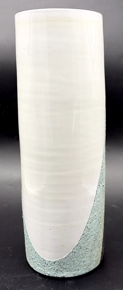 Vintage Ettore Sottsass Bitossi Memphis Group Pottery Lava Glaze Vase - Image 3 of 4