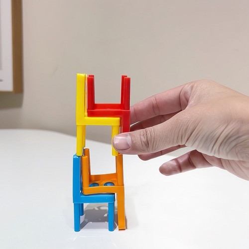 Eltern-Kind Interaktiv Kinder Puzzle Klappstuhl Spielzeug Für Kinder - Picture 4 of 11