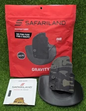 Safariland Gravity OWB Paddle Holster, Sig P365 Fuse/X-Macro, Black Multicam, RH