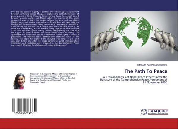 Indeewari Kanchana Galagama | The Path To Peace | Taschenbuch | Englisch (2016)-image
