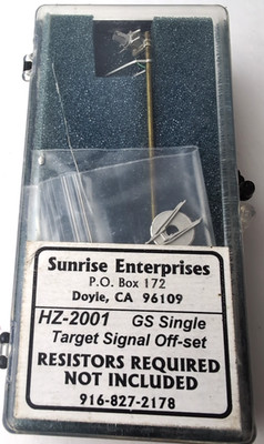 SUNRISE ENTERPRISES- GS Single Target Signal Off-Set #HZ-2001 - HO