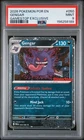 Pokemon Gengar Por EN 050 Gamestop Exclusive Promo PSA 9