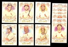 2021 Topps Allen and Ginter - ST LOUIS CARDINALS Team Set 