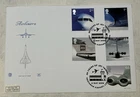 GB QEII 2002 Airliners Stuart FDC 50 Years Of Jet Travel Heathrow Cat £20+