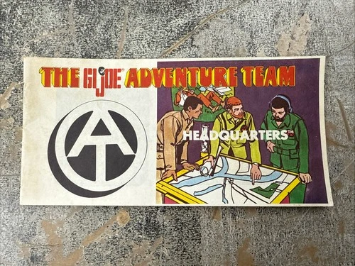 Vintage 1970s The G.I. JOE Adventure Team Headquarters Mini Comic