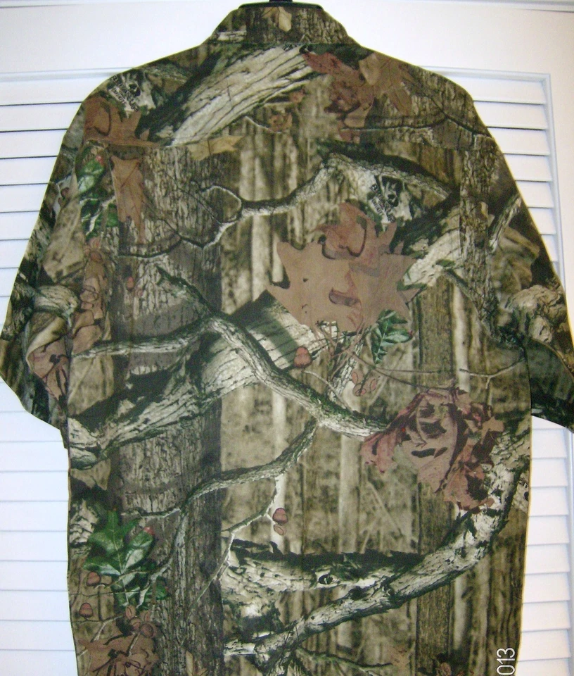 HUNTING SHIRT MOSSY OAK-SMALL   (12) - Image 3 of 4