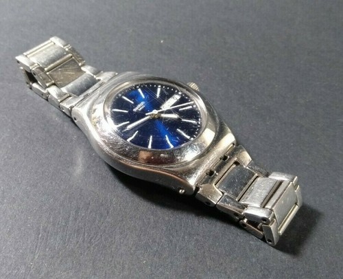 Vintage SWATCH IRONY Watch SR626SW Wristwatch STAINLESS STEEL SWISS MADE V8  | eBay