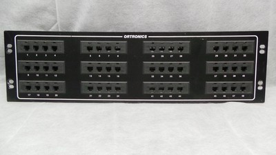 Ortronics Modular Quadframe Telco Patch Panels